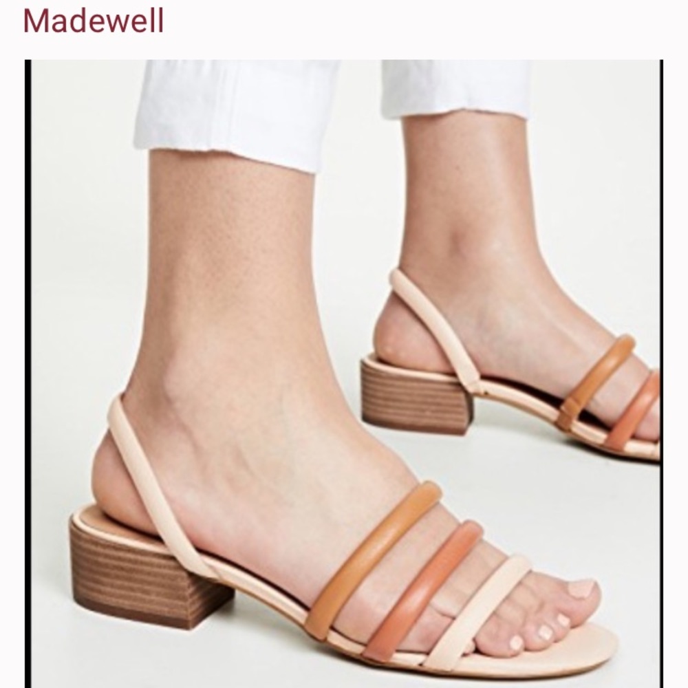 Madewell Addie Leather Strap Sandal